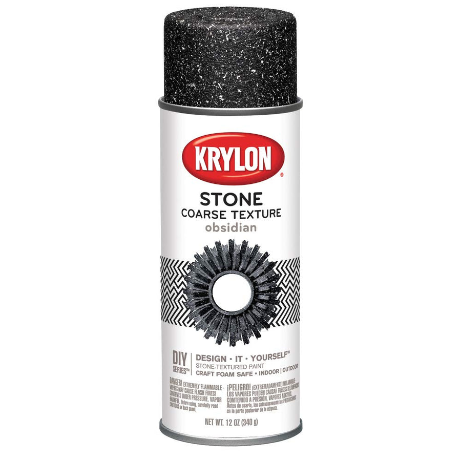NEW! Coarse Stone Aerosol Spray 12oz-Obsidian