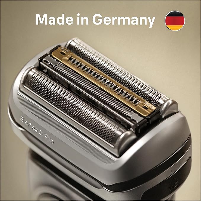 Shaver Head Replacement Part 94M Silver, Compatible with Series 9 Pro and Series 9 Electric Razors for Men