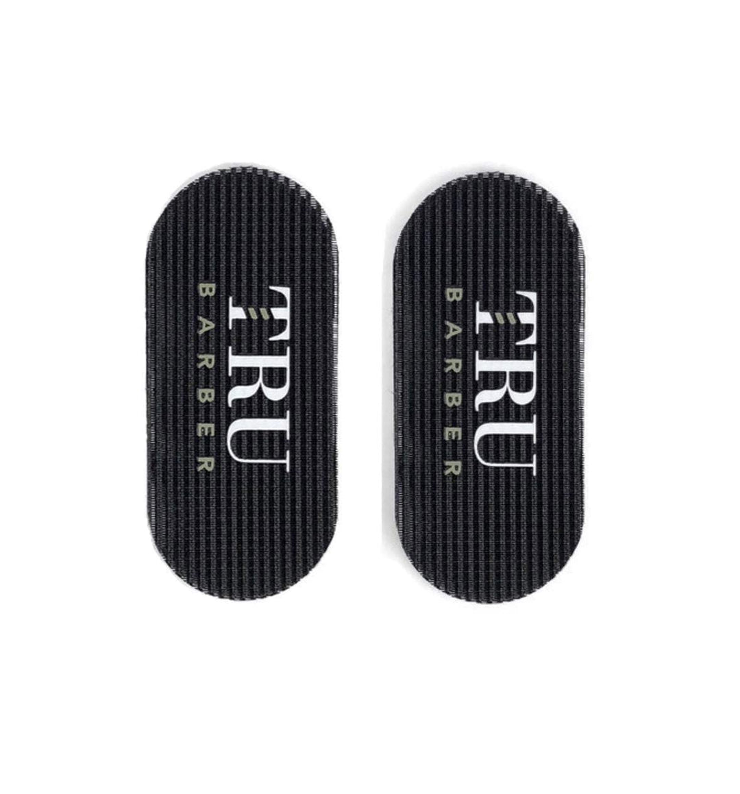 HAIR GRIPPERS ® 3 COLORS BUNDLE PACK 6 PCS for Men and Women - Salon and Barber, Hair Clips for Styling, Hair holder Grips (Black/Red/Black)