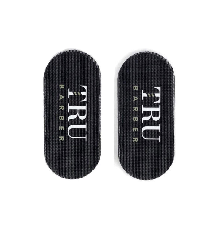 HAIR GRIPPERS ® 3 COLORS BUNDLE PACK 6 PCS for Men and Women - Salon and Barber, Hair Clips for Styling, Hair holder Grips (Black/Red/Black)