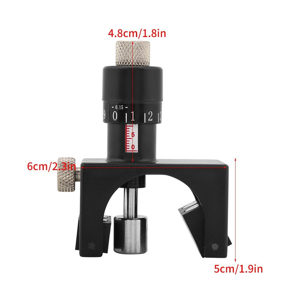2pcs Jointer Planer Knife Setting Jig Planer Magnetic Knife Setting Jigs Magnetic Planer Blade Setting Jig Gauge Setter Woodworking Tool Incremental Adjustment: 0.15 mm