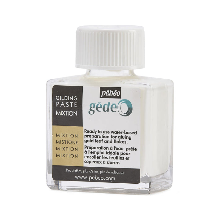 Pebeo 766544 Gedeo Gilding Art Paint Paste, 2.53 Fl Oz (Pack of 1), Gold