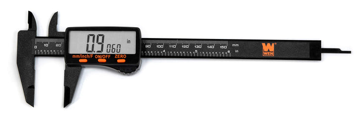 10761 Electronic 6.1-Inch Digital Caliper with LCD Readout and Storage Case