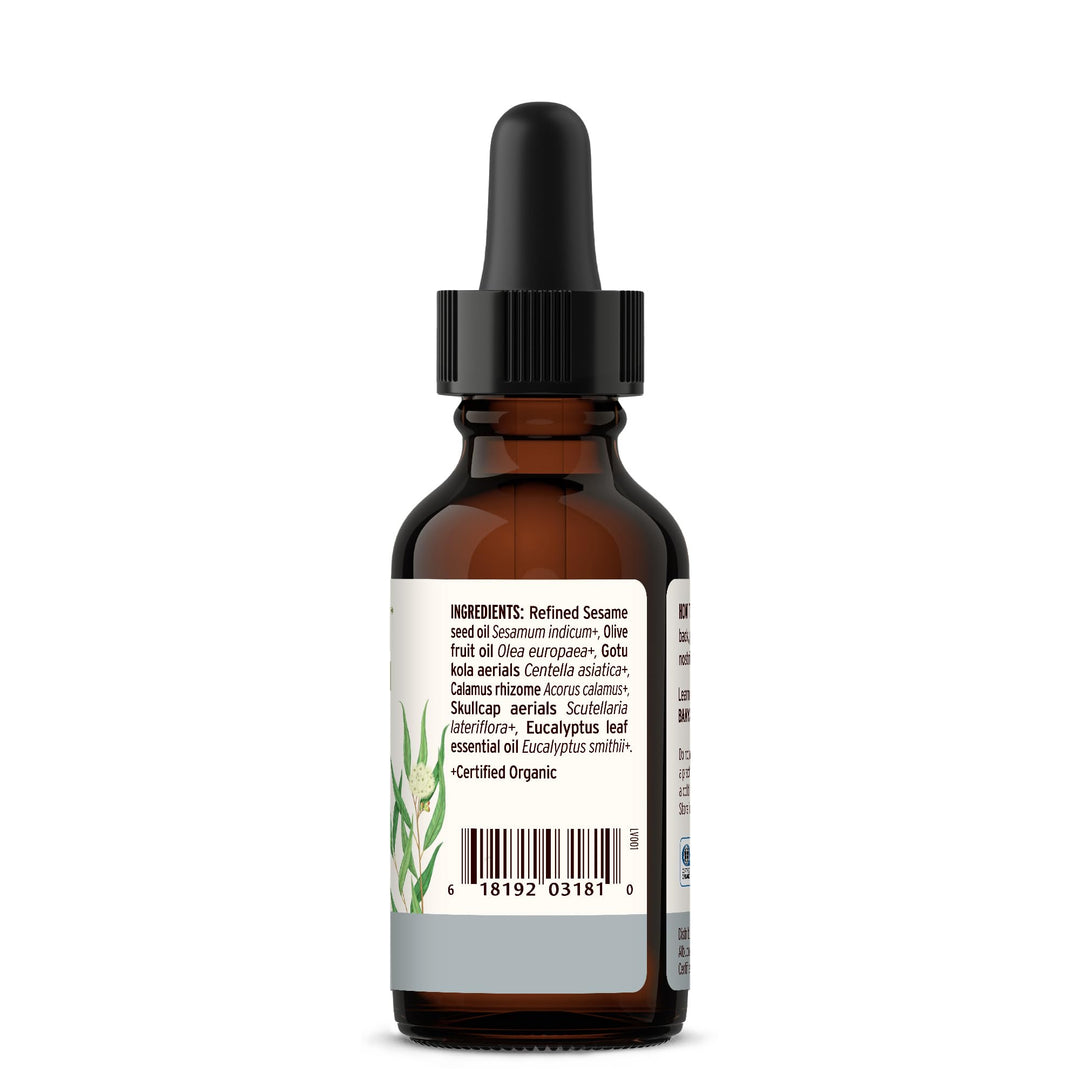 Nasya Oil – Organic Herbal Nasal Drops for Clear Breathing – Ayurvedic Nasal Cleaner and Nose Moisturizer* – One Fluid Ounce – Certified Organic, Non GMO, Chemical Free