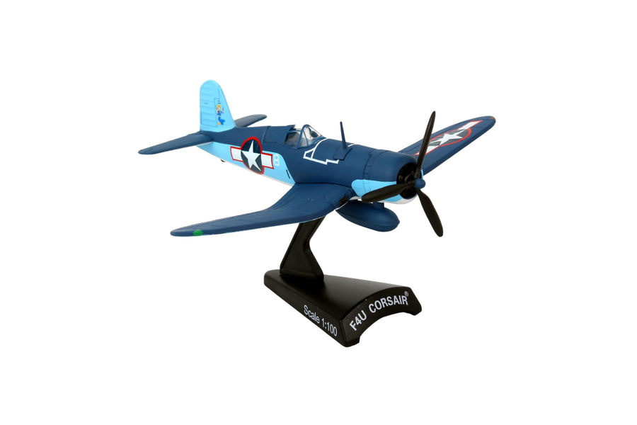 Worldwide Trading F4U Corsair VMF-22 Vehicle, Blue