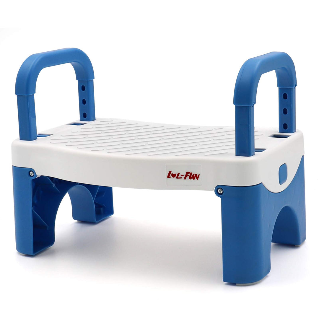 Step Stool for Kids, Toddler Step Stool for Bathroom Sink, Child Step Stool for Potty Training Blue