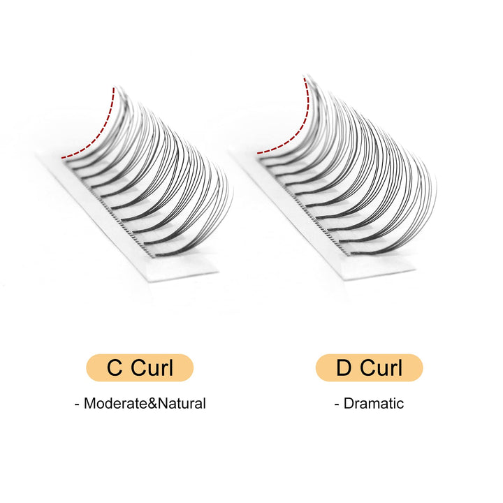 Quewel lash 5D-0.07-C, 11Mm: Russian Volume Premade Fans Eyelashes Extension 5D 6D Thickness 0.07/0.10 Curl C/D Length 8-15Mm By Quewel(5D-0.07-C, 11Mm)