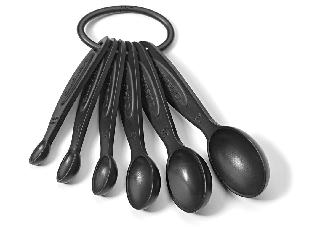 Cuisinart CTG-00-MP Measuring Spoons, Set of 6 , Black