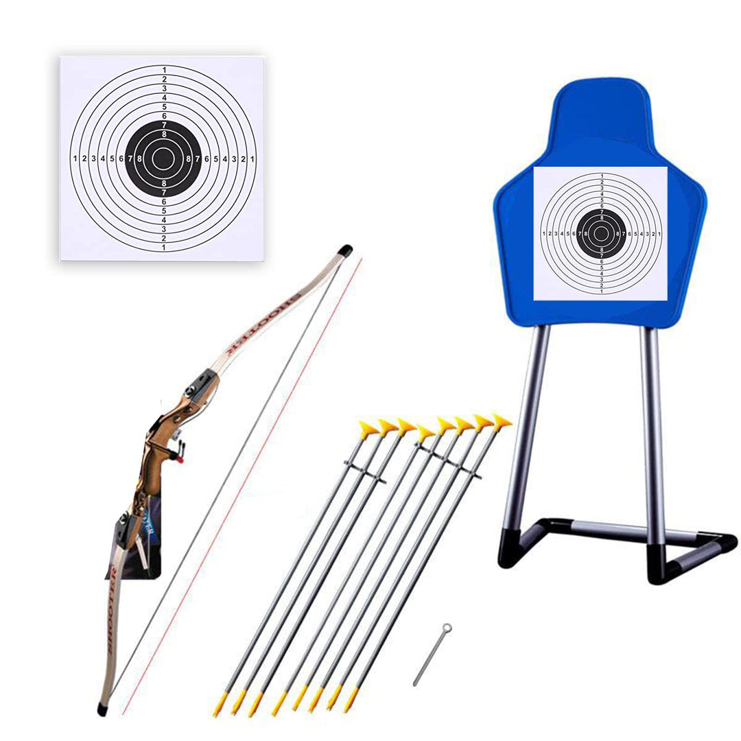 100 Pack - Air Shot Paper Targets - 5.5 by 5.5 - Fits Gamo Cone Traps and Metal Box BB Catcher Target Holder Pellet Trap for Air Rifle/Airsoft Pistol (White)