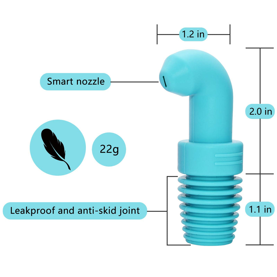 Portable Bidet for Travel, Travel Bidet Personal Handheld Shattaf Water Sprayer Perineal Care Baby Cleaning Hemorrhoids Outdoor Camping