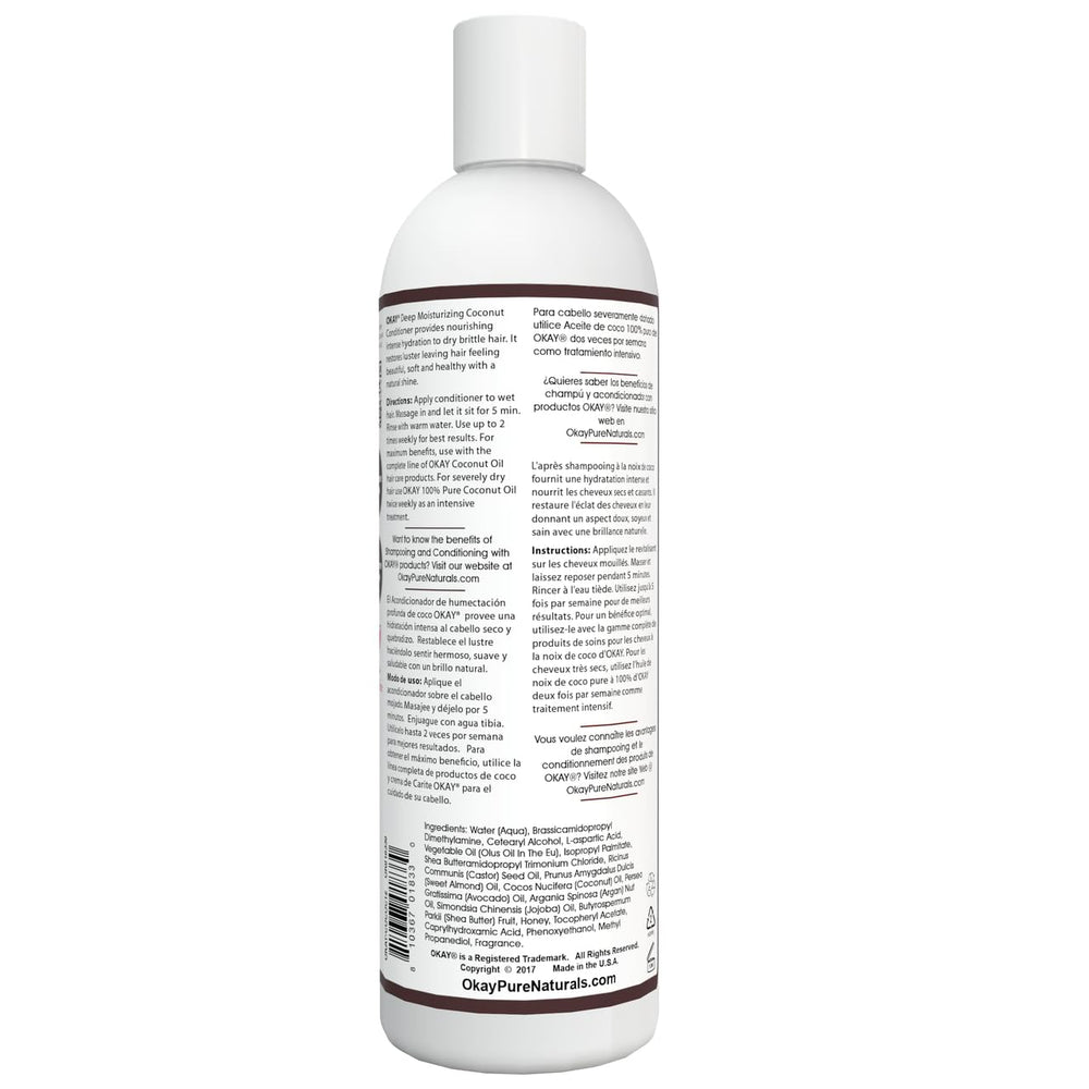 Coconut Oil Deep Moisturizing Conditioner, 12 Ounce
