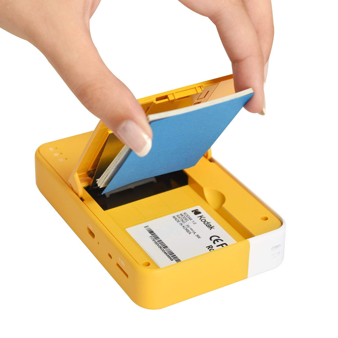 Kodak Premium Zink Photo Paper (20 Sheets) Compatible with Smile and PRINTOMATIC (NOT with Kodak Mini Shot, Mini2)