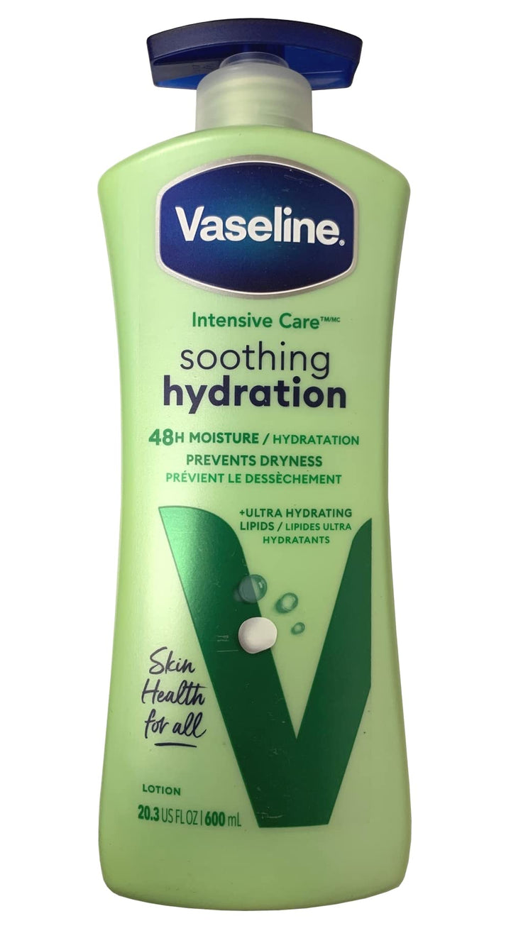 Intensive Care Non Greasy Body Lotion with Aloe Soothe for Dry Skin, 600ml