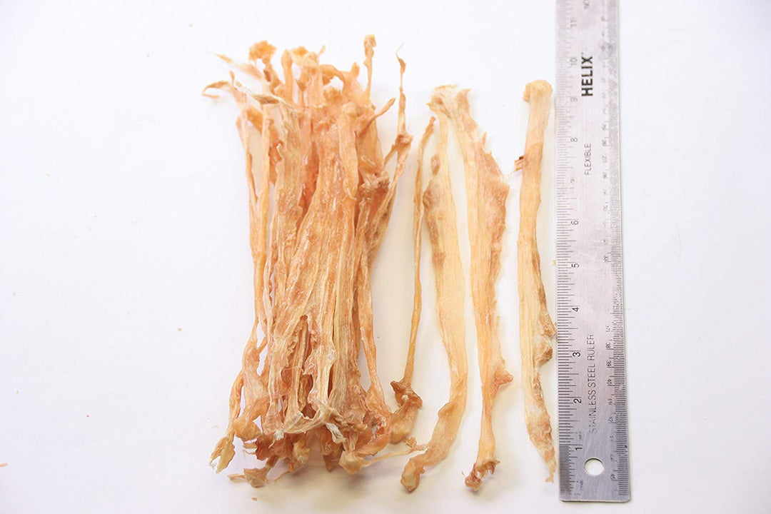 3oz Turkey Tendon Strips Dog Chew Treats Sources and Made in The USA (2 Pack)