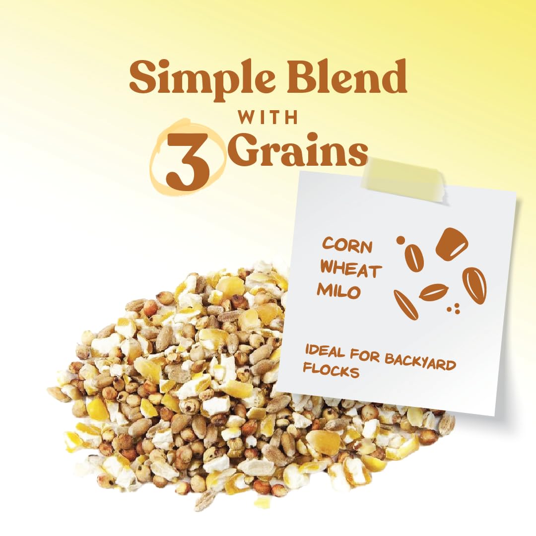 Ultimate Scratch Grains for Chickens | Rich in nutrients | 10 LB