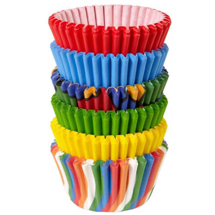 Primary Baking Cups, Mini, 150-Count