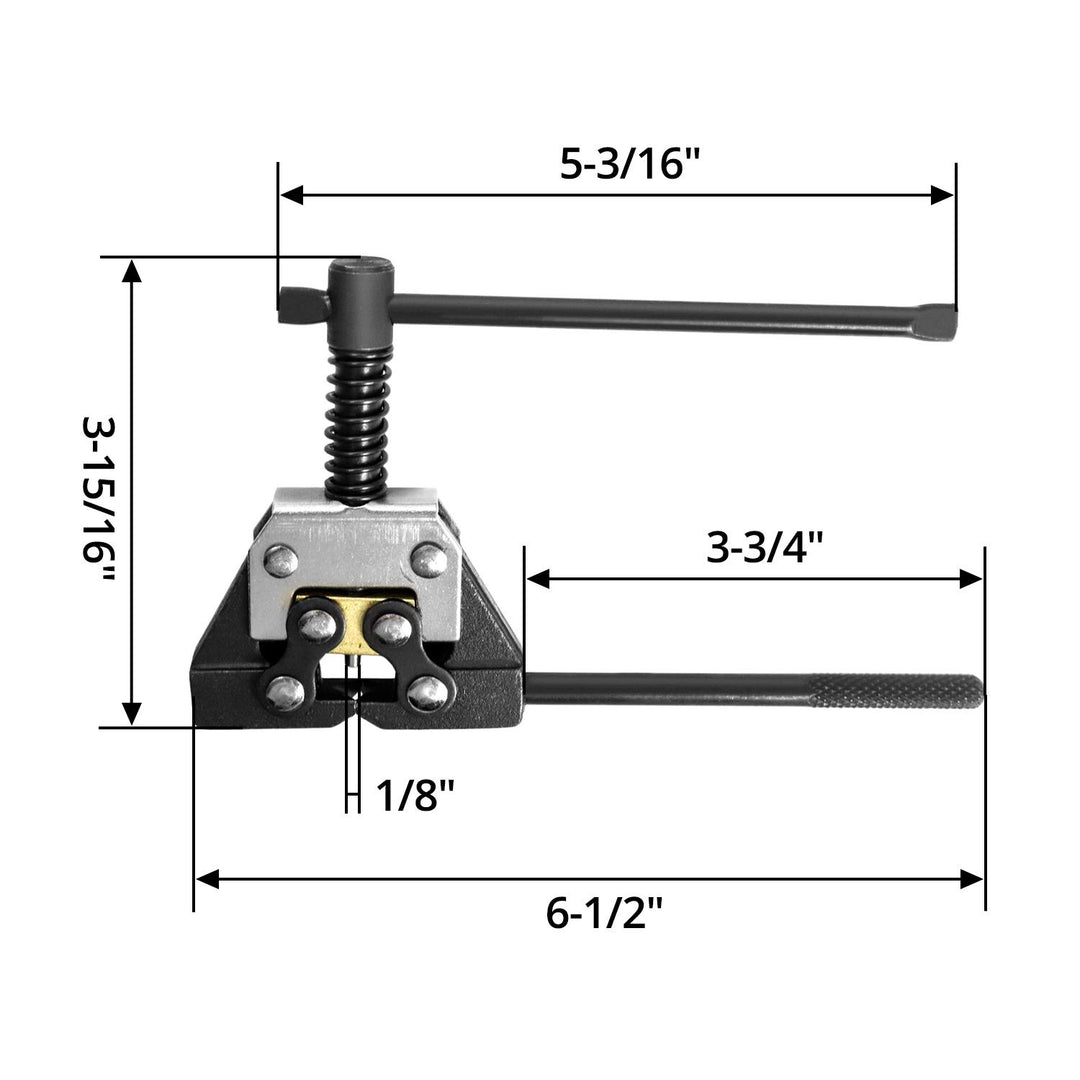 Roller Chain Detacher Breaker Cutter for #25#35#41#40#50#60 415H,428H, 520,530 Chain/Bicycle/Go Kart/Motorcycle/Chains Replacing
