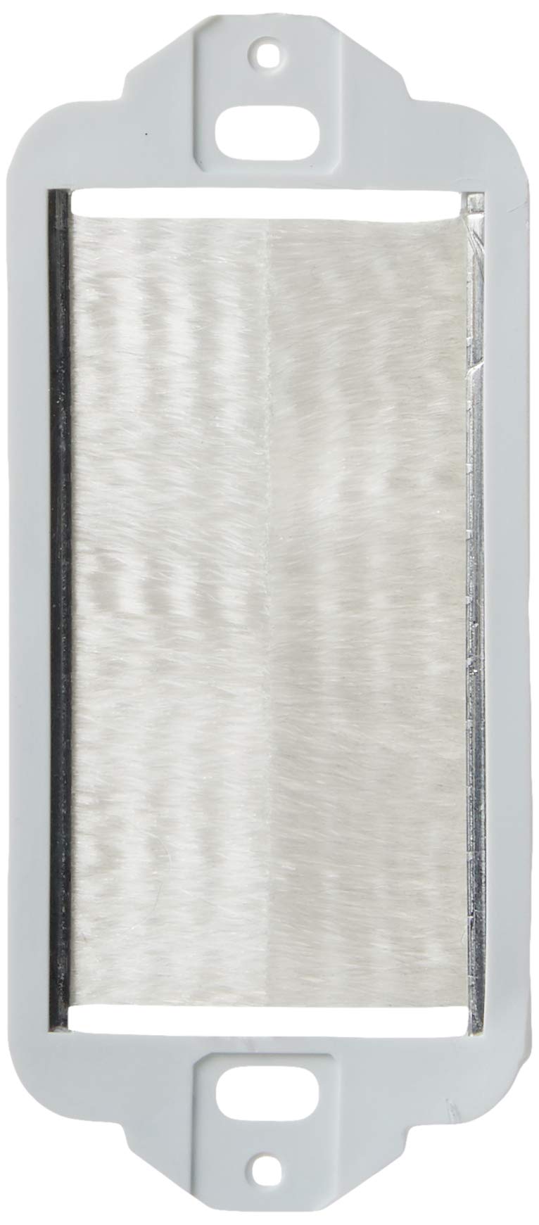 41075-DBW Decora Brush Passthrough, White
