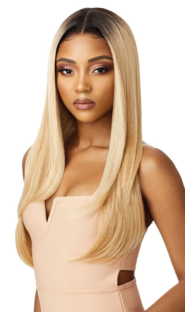Premium Swiss Lace Front Wig Melted Hairline AALIYAH Ear-to-Ear Soft Lace Pre-attached Elastic band Pre-Plucked (613)