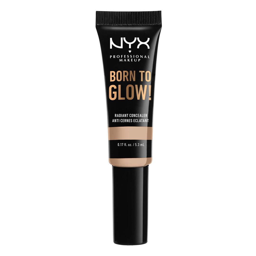PROFESSIONAL MAKEUP Born To Glow Radiant Concealer, Medium Coverage - Alabaster
