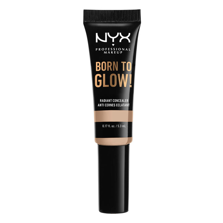 PROFESSIONAL MAKEUP Born To Glow Radiant Concealer, Medium Coverage - Alabaster