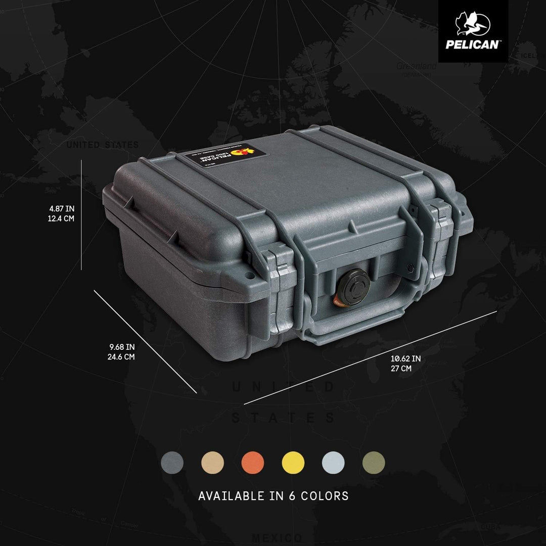 1200 Case With Foam (Black)