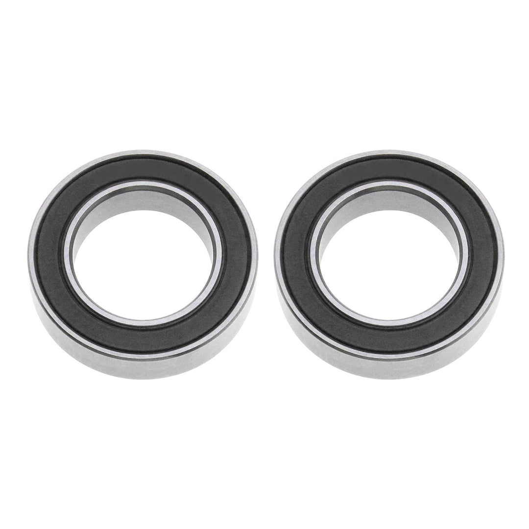 2Pcs 17287-2RS Deep Groove Ball Bearings 17x28x7mm Bearing Steel with Black Sealed Covers for Cycling MTB Mountain Road Bike