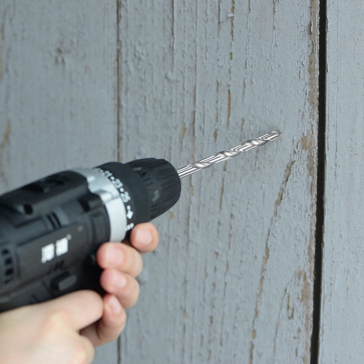 HSS(High Speed Steel) Extra Long Twist Drill Bits, 5.5mm Drill Diameter 250mm Length 2 Pcs