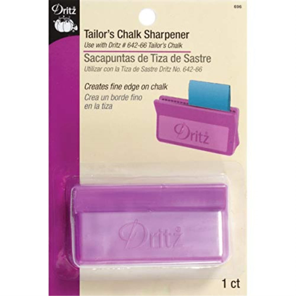 Tailor's Chalk Sharpener, 1 Count (Pack of 1), Purple