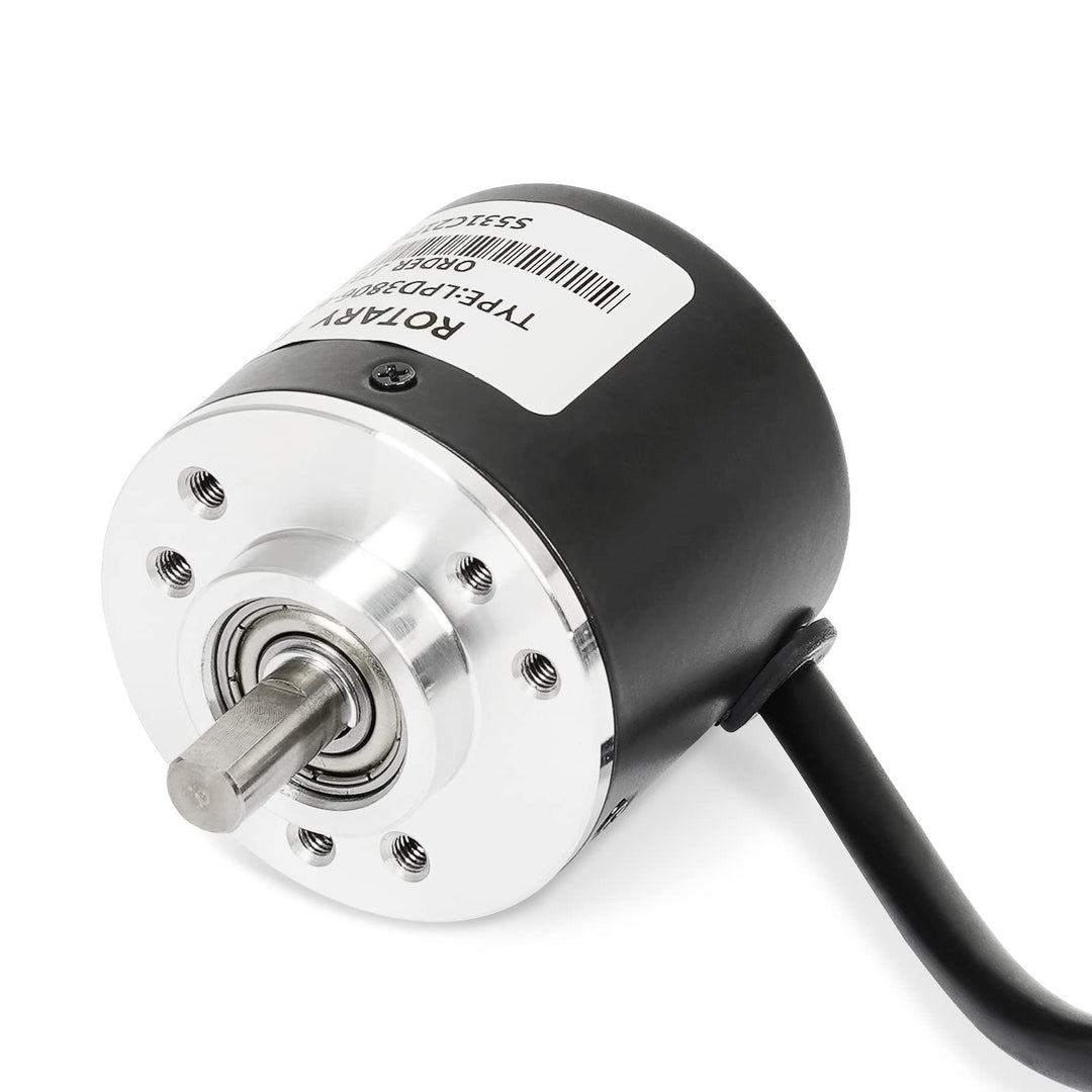 Incremental Optical Rotary Encoder for Arduino 600P/R Wide Voltage Power Supply DC 5-24V 6mm Shaft Quadrature