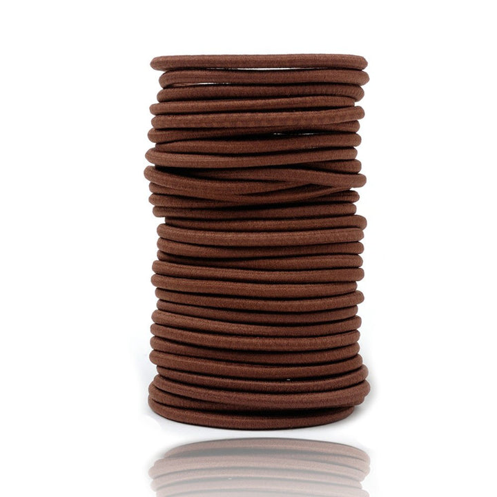 Goody Ouchless No Metal Elastics, Chocolate Cake, 30 Count
