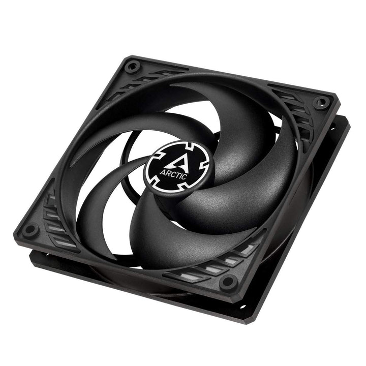 P12 Silent - PC Fan, 120mm Case Fan, Pressure-optimised, Very Quiet Motor, Computer, Fan Speed: 1050 RPM - Black