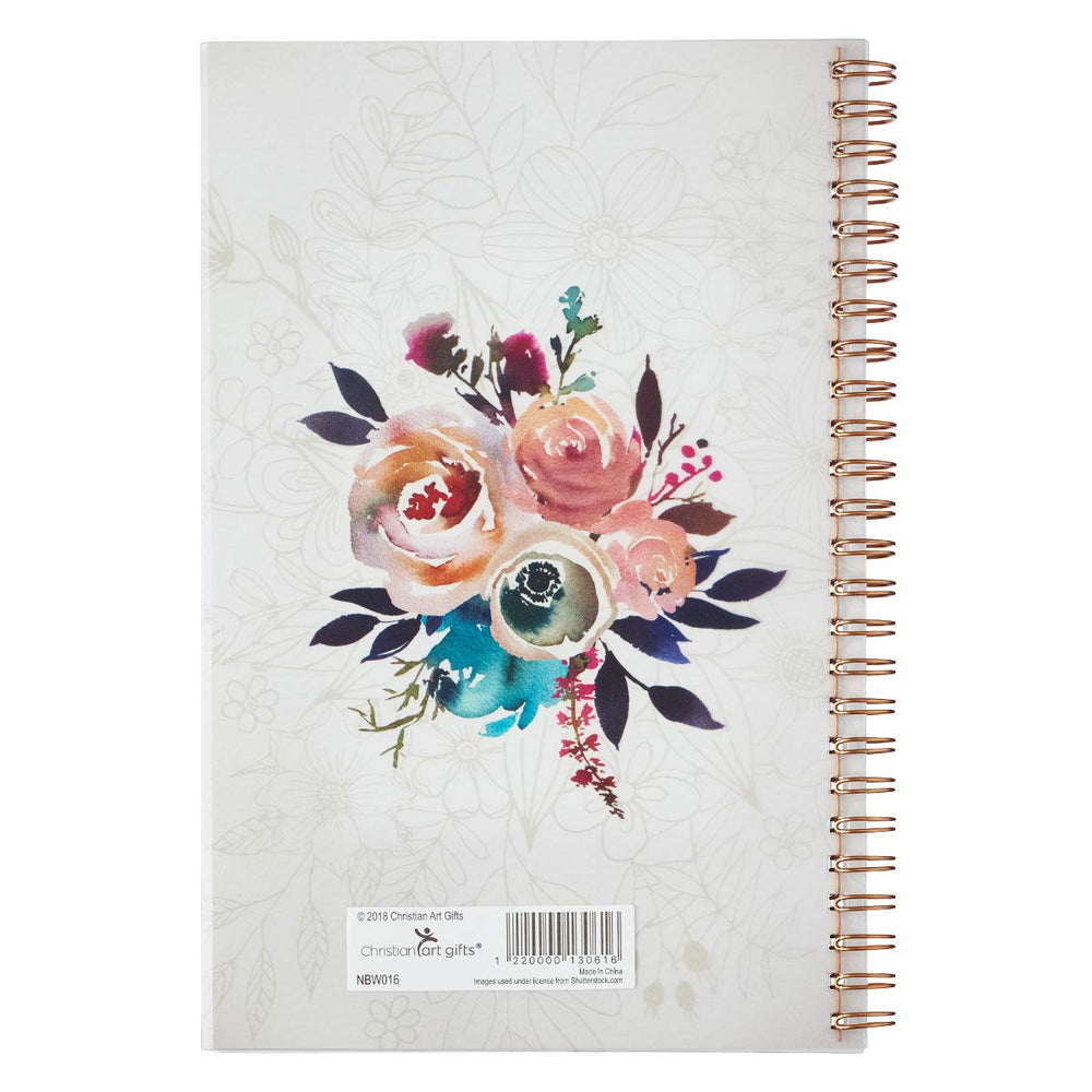 Notebook Ask Seek Knock Matthew 7:7 Bible Verse Inspirational Writing Notebook Gratitude Prayer Journal Flexible Cover 128 Ruled Pages w/Scripture, 6 x 8.5 Inches