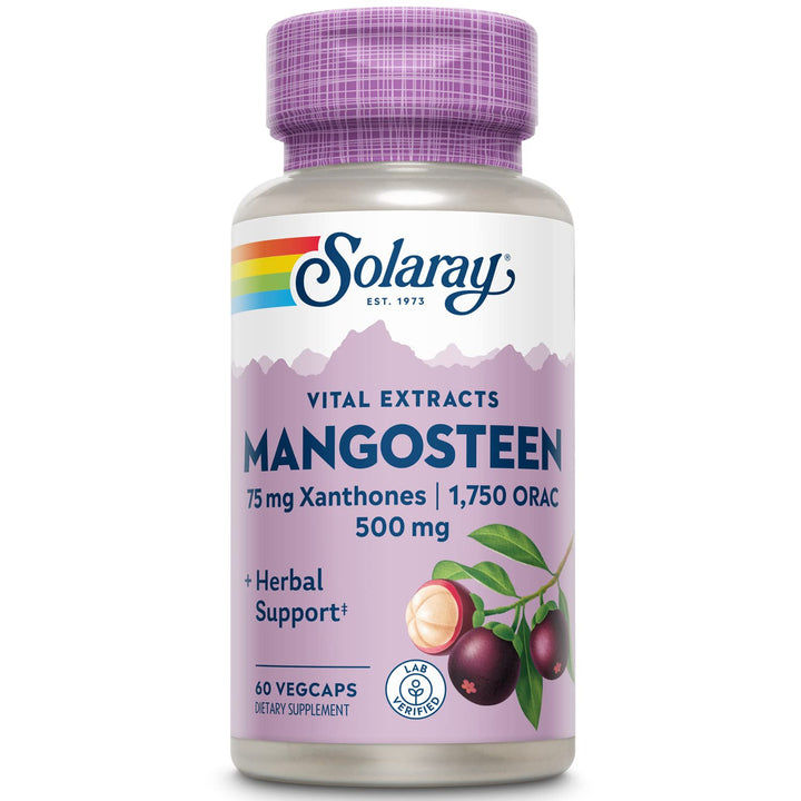 Guaranteed Potency Mangosteen Peel Extract 500mg | 60 Veg Caps