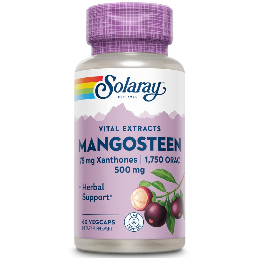 Guaranteed Potency Mangosteen Peel Extract 500mg | 60 Veg Caps
