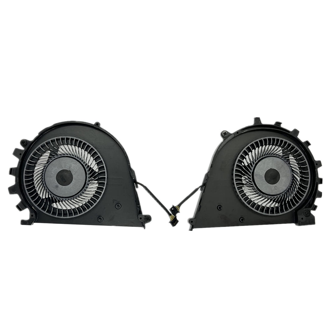 Replacement New CPU and GPU Cooling Fan for HP ZBook Studio G3 G4 HSTNN-C88C -C02C Series DFS501105PQ0T FGF9 and DFS501105PR0T FGFA 922945-001 840960-001 NS75C07-15C04 NS75C08-15C05 Fan