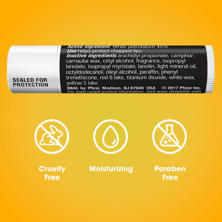 ChapStick Classic Original, 24-Stick Refill Pack