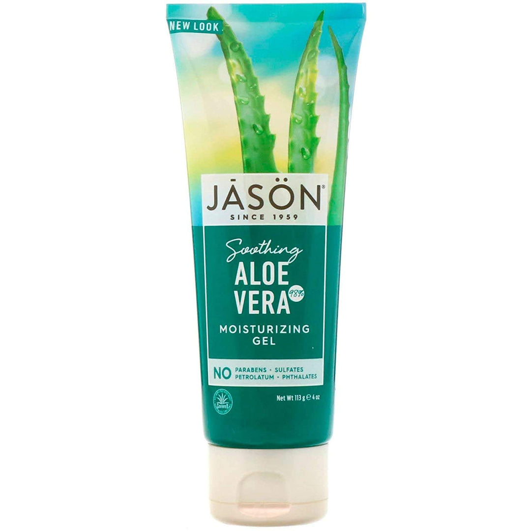 Jason 98 Percent Moisturizing Gel, Aloe Vera - 4 Oz, 2 Pack