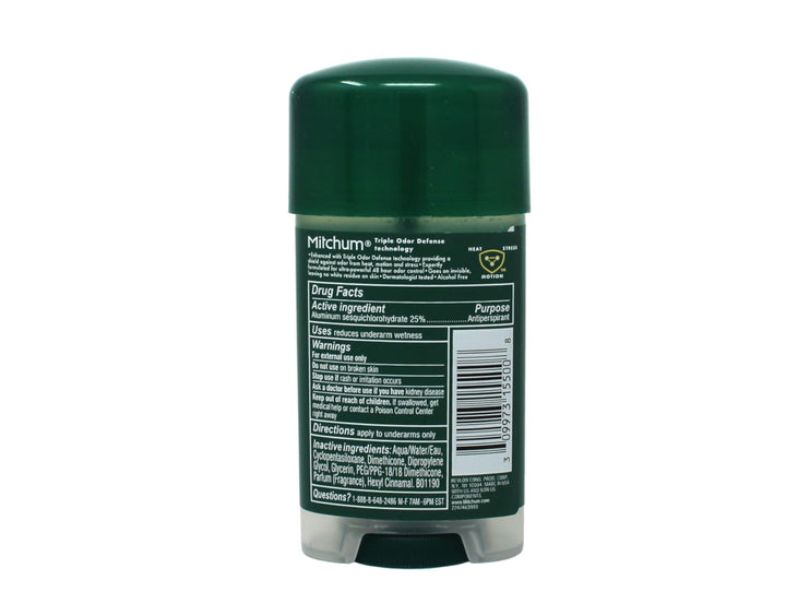 Advanced Control Unscented Antiperspirant Deodorant 2.25 Oz (3 Pack)