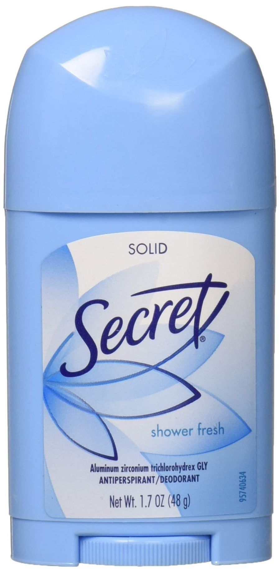 Solid Antiperspirant And Deodorant Shower, Fresh Scent, 1.7 Ounce