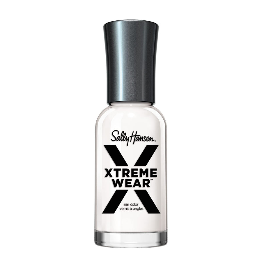 Xtreme Wear Nail Polish, Streak-Free, Shiny Finish, Long-Lasting Nail Color, White On, 0.4 Fl Oz (Pack of 1)