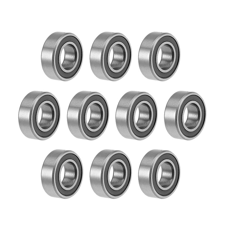 MR126-2RS Deep Groove Ball Bearings 6mm Inner Dia 12mm OD 4mm Bore Double Sealed Chrome Steel Z2 10pcs