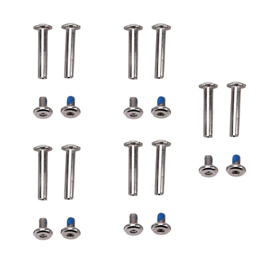 10 pcs Inline Skate Replacement Bearings Skating Screws OD 6mm Roller Blades Replacement Skate Wheel Axles