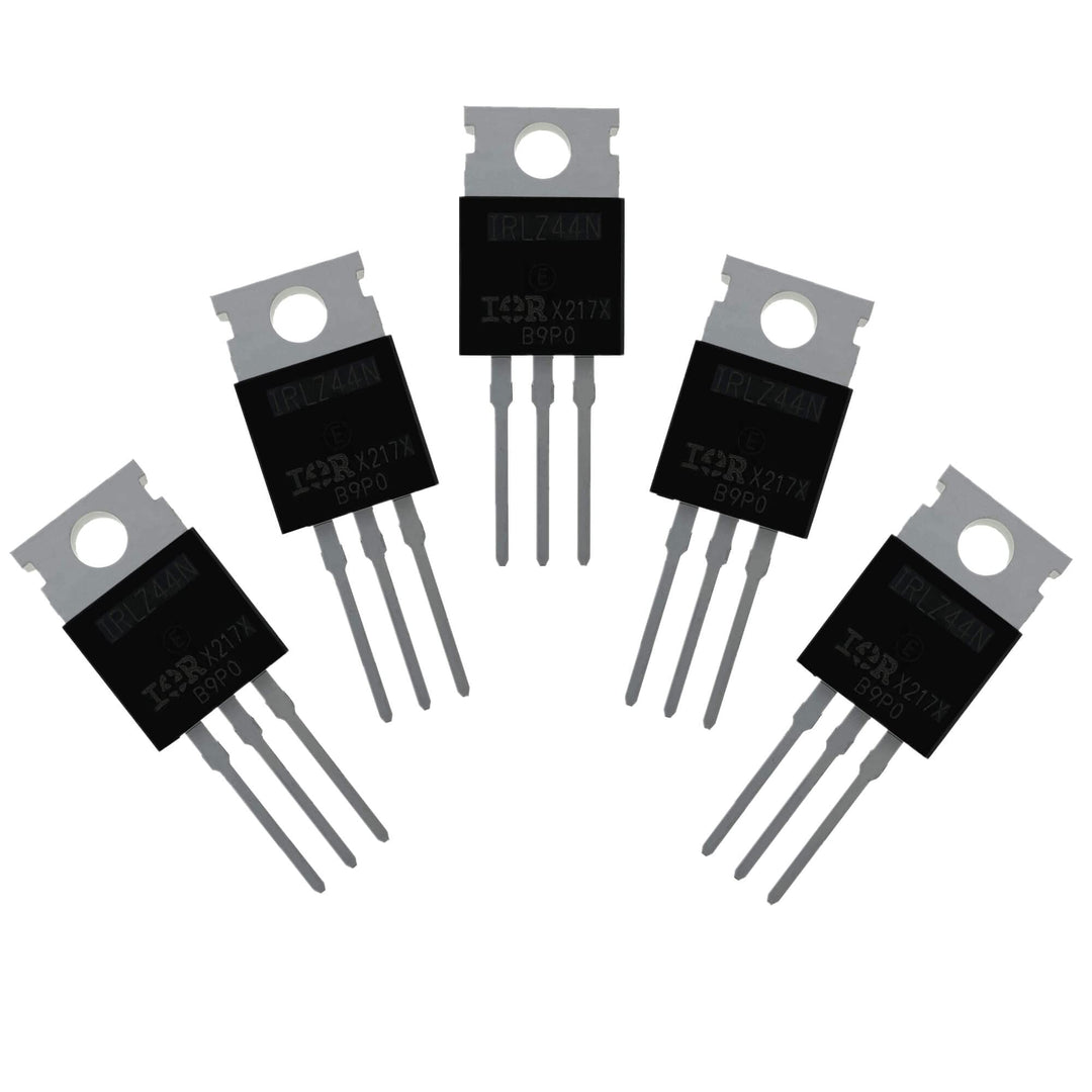 5Pcs IRLZ44N IRLZ44NPBF TO-220 Power Mosfet Logic Level N-Channel 0.02Ohm IC Chip N-CH 55V 47A TO-220AB IRLZ44 44N