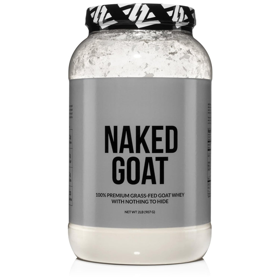 Naked Nutrition 100% Pasture Fed Goat Whey Protein Powder - 30 Servings