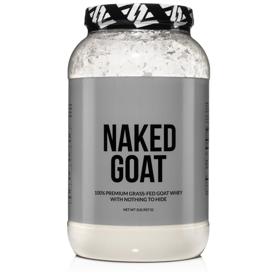 Naked Nutrition 100% Pasture Fed Goat Whey Protein Powder - 30 Servings