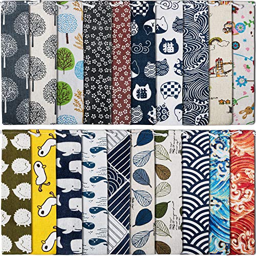 20 Pieces Straw Carrying Case Reusable Straws Cutlery Pouch Portable Straw Travel Canvas Bag for Straws, Knife, Fork, Spoon, Chopsticks