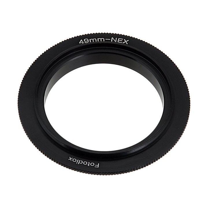 49mm Filter Thread Macro Reverse Mount Adapter Ring for Sony E-Series Camera, fits Sony NEX-3, NEX-5, NEX-5N, NEX-7, NEX-7N, NEX-C3, NEX-F3, Sony Camcorder NEX-VG10, VG20, FS-100, FS-700