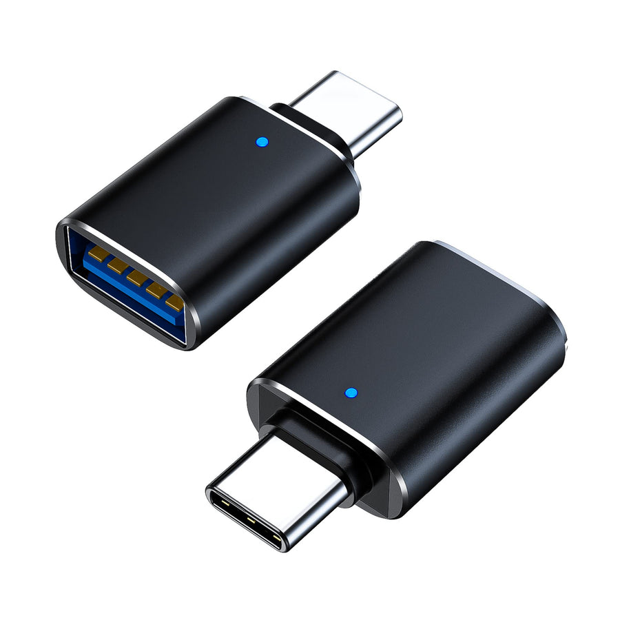 USB C to USB Adapter 3.1 Gen 2, 10Gbps USB to USB C Adapter, USB-C Male to USB 3.0 A Female USB 3.2 Type C OTG Converter for MacBook pro Laptop PC iMac iPad air