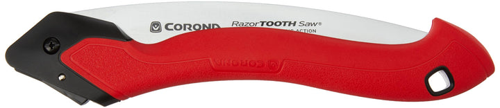 Tools 10-Inch RazorTOOTH Folding Pruning Designed for Single Use | Curved Blade Hand Saw | Cuts Branches Up to 6 in Diameter | RS16150, Red